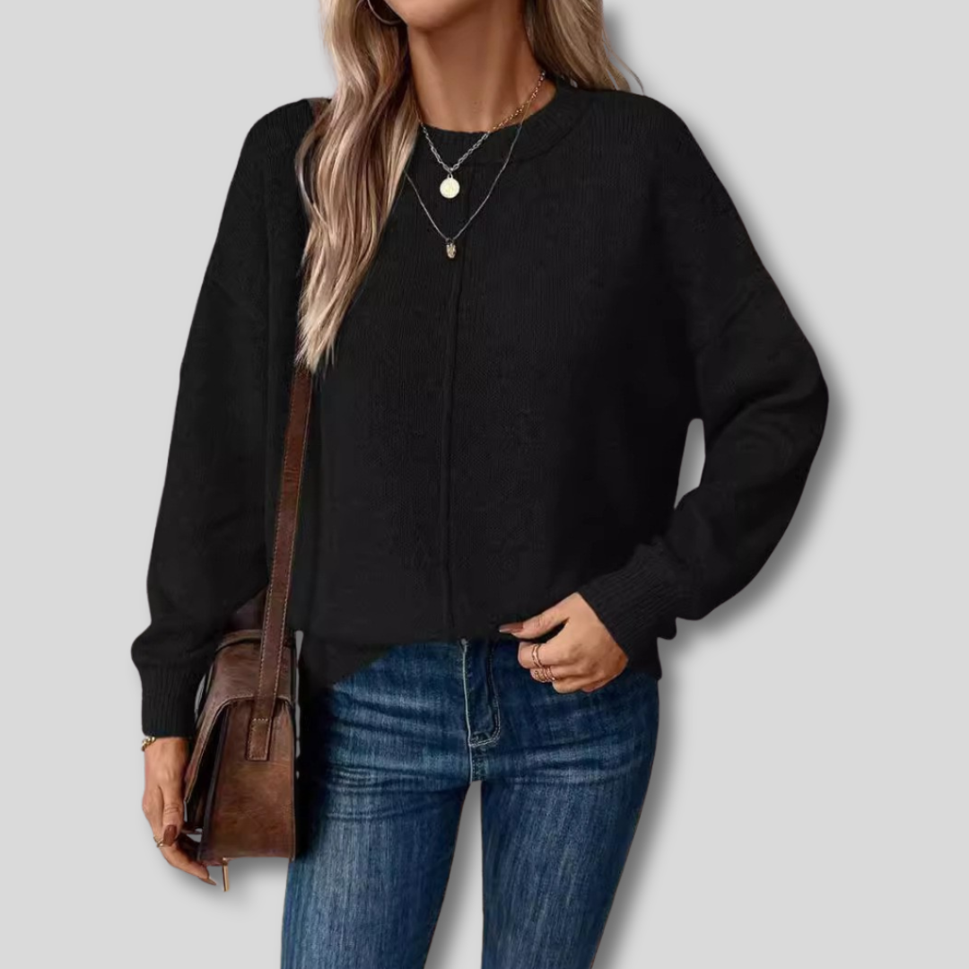 Elin™ - Mjuk Tröja med Tidlös Stil