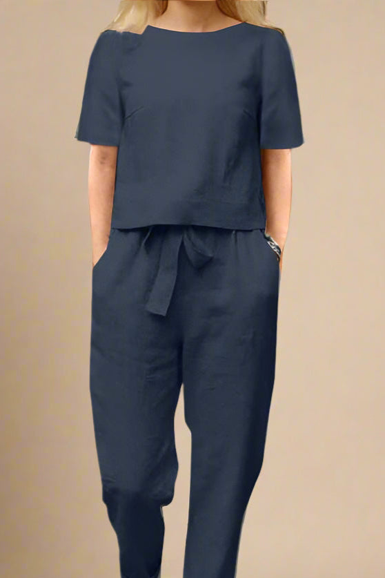Set Siv | Enkla och bekväma byxor + matchande topp