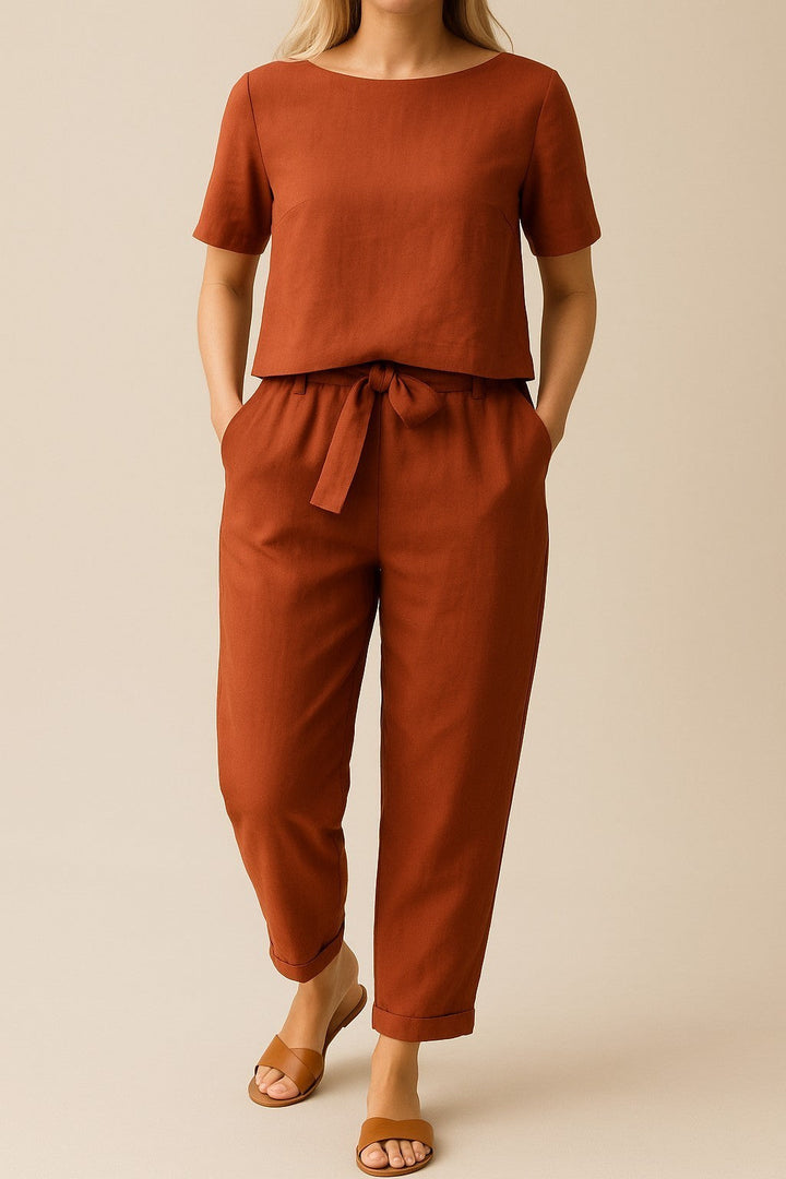 Set Siv | Enkla och bekväma byxor + matchande topp