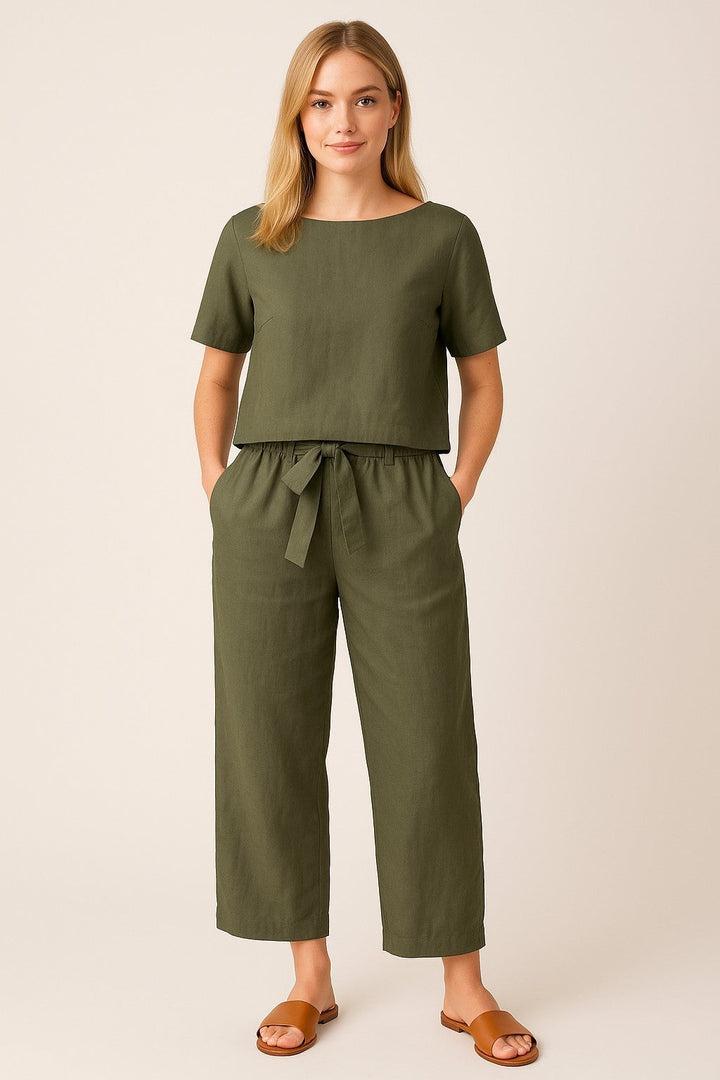 Set Siv | Enkla och bekväma byxor + matchande topp