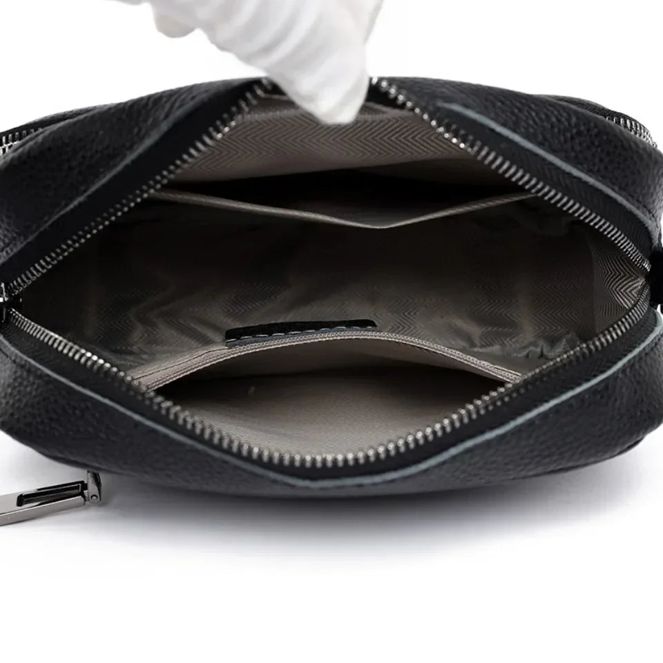 Zara | Fins Läderaxelväska