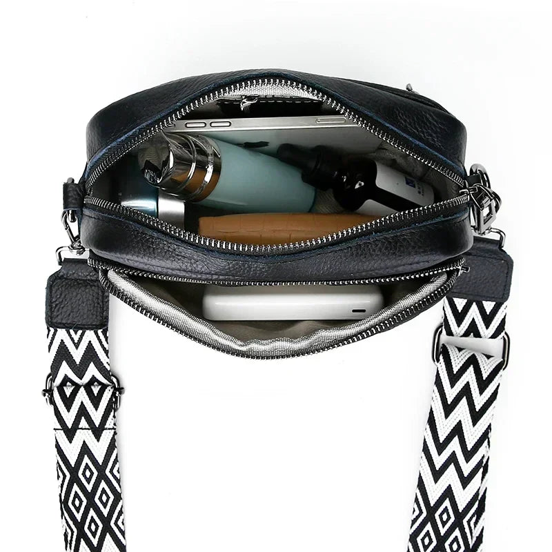 Belle | Raffinerad Läderaxelväska