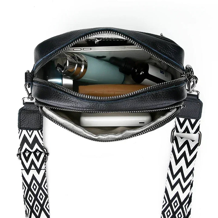 Belle | Raffinerad Läderaxelväska