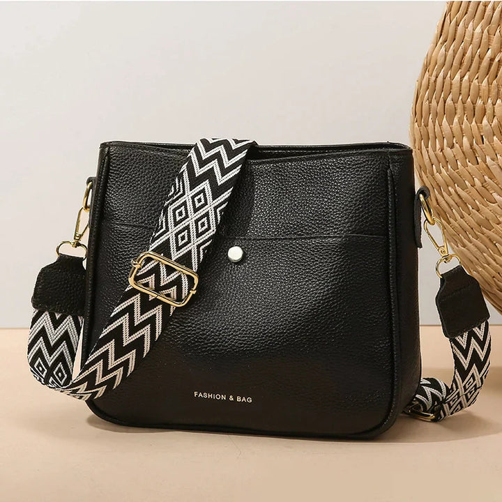 Juliet | Finsydd Läder Axelväska