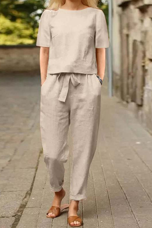 Set Siv | Enkla och bekväma byxor + matchande topp