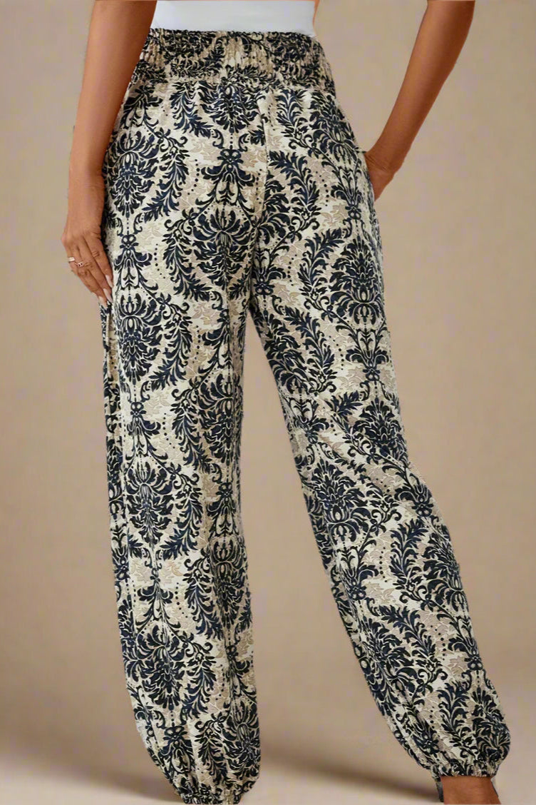 LIVA BYXOR | Konstnärligt mönster och avslappnad elegans