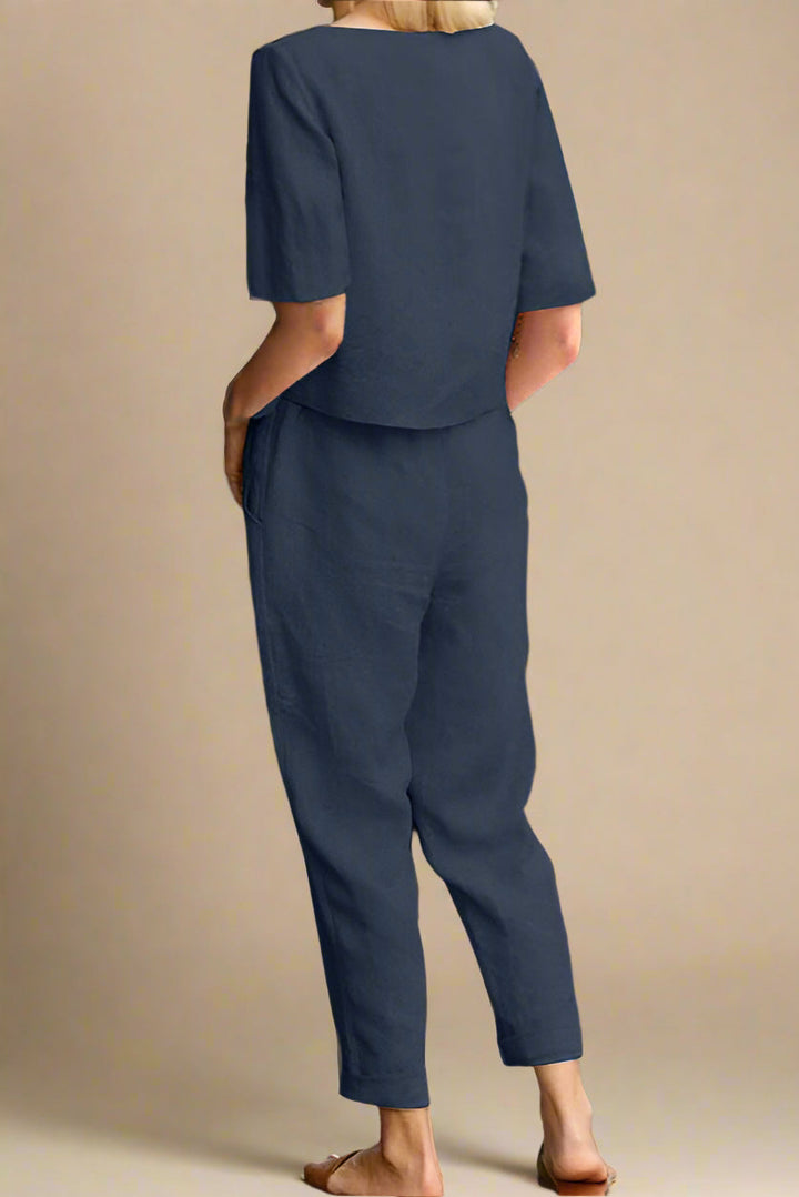 Set Siv | Enkla och bekväma byxor + matchande topp