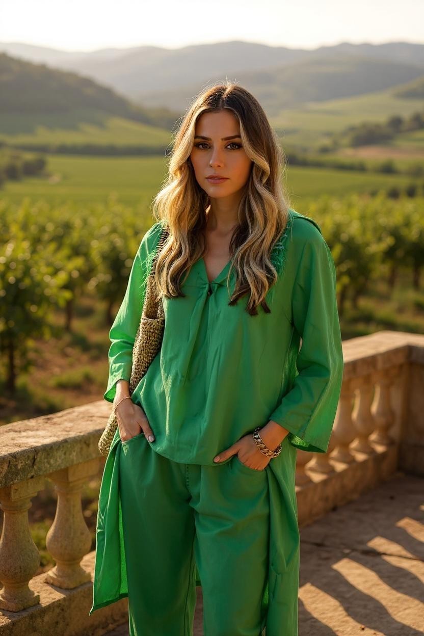 Set Norena | Enkla och bekväma byxor + matchande topp